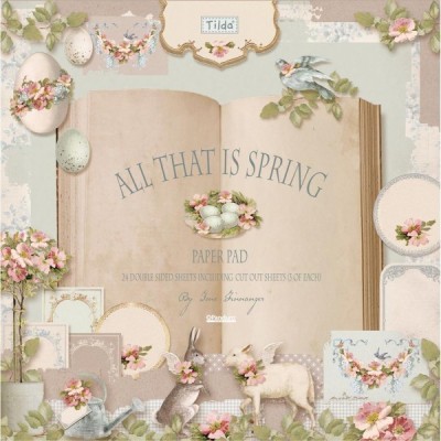 SURTIDO DE PAPEL 30X30CM BY TILDA 'ALL THAT IS SPRING