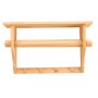 Soporte de madera para rollo de cocina