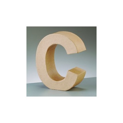 Letra CartÃ³n "C" 17,5 x 5,5 cm DO-AR