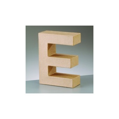 Letra CartÃ³n "E" 17,5 x 5,5 cm DO-ART