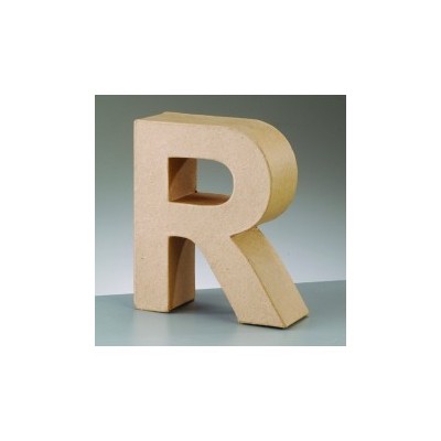 Letra CartÃ³n "R" 17,5 x 5,5 cm DO-AR