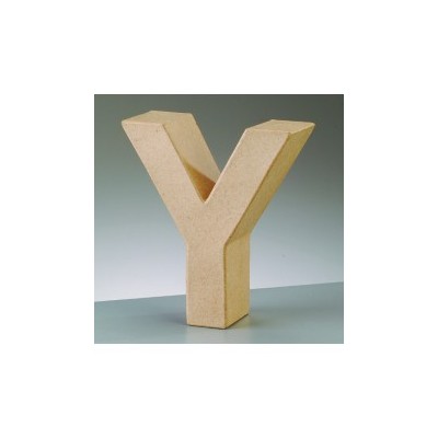 Letra CartÃ³n "Y" 17,5 x 5,5 cm DO-AR
