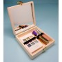 Expresa tu estilo personal con nuestra encantadora caja de madera para maquillaje