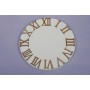 Set de Números Romanos de Madera para Reloj - 2 cm: Un toque clásico en dimensiones compactas.