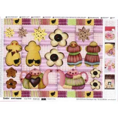 Papel Decoupage Country