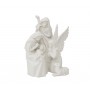 “La Sagrada Familia con Ángeles: una obra celestial en 18.5X12X23.5 cm para enriquecer tu vida.”