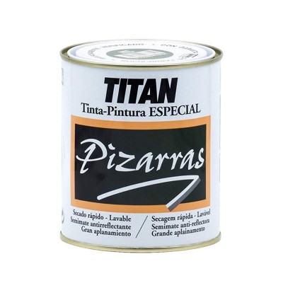 TITAN PIZARRA COLOR NEGRO Y VERDE OSCURO 750 ML
